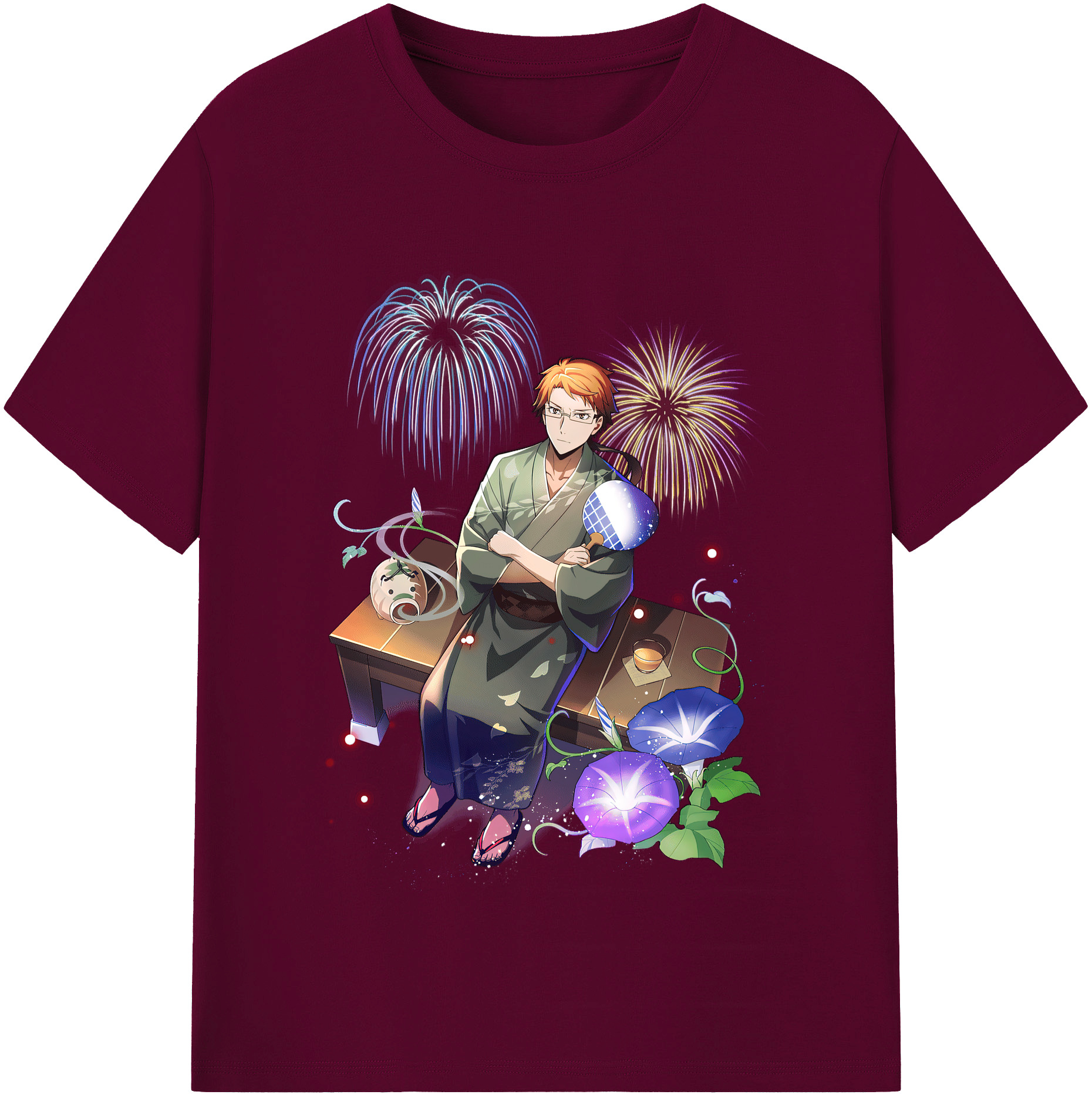 （画像用） 文豪ストレイドッグス Bungo Stray Dogs レディースカジュアルプリントTシャツ（綿100％）